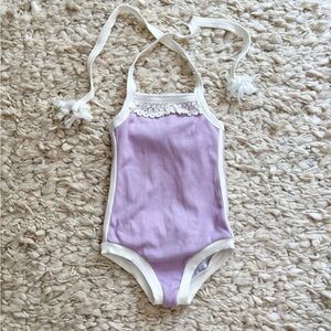 Dollcake Lilac Body Playsuit romper girls 6